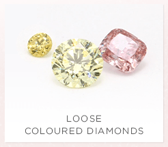 Loose natural coloured diamonds from all over the world.